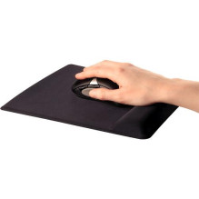 MOUSE PAD WRIST SUPPORT / BLACK 9181201 FELLOWES MOUSE PAD WRIST SUPPORT / BLACK 9181201 FELLOWES