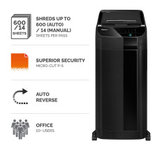 SHREDDER AUTOMAX 600M / 4657401 FELLOWES
