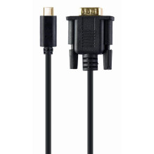 CABLE USB-C TO VGA-M 2M / BLIST A-CM-VGAM-01 GEMBIRD CABLE USB-C TO VGA-M 2M / BLIST A-CM-VGAM-01 GEMBIRD