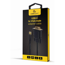 USB-C KABELIS Į VGA-M 2M / BLIST A-CM-VGAM-01 GEMBIRD USB-C KABELIS Į VGA-M 2M / BLIST A-CM-VGAM-01 GEMBIRD