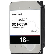 HDD, WESTERN DIGITAL ULTRASTAR, Ultrastar DC HC550, WUH721818ALE6L4, 18TB, SATA 3.0, 512 MB, 7200 aps./min., 3,5', 0F384