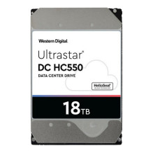 HDD, WESTERN DIGITAL ULTRASTAR, Ultrastar DC HC550, WUH721818ALE6L4, 18TB, SATA 3.0, 512 MB, 7200 rpm, 3,5", 0F3845