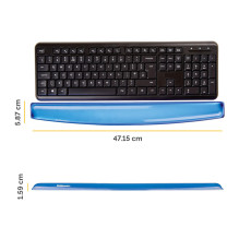 KLAVIATŪROS ACC RIEŠO ATRAMAS / BLUE 9113709 FELLOWES