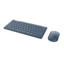 KEYBOARD +MOUSE WRL LYRA / BLUE 24937 TRUST