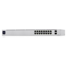 Switch, UBIQUITI, USW-16-POE, Type L2, Desktop / pedestal, Rack, 16x10Base-T / 100Base-TX / 1000Base-T, 2xSFP, PoE ports Switch, UBIQUITI, USW-16-POE, Type L2, Desktop / pedestal, Rack, 16x10Base-T / 100Base-TX / 1000Base-T, 2xSFP, PoE ports