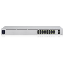 Switch, UBIQUITI, USW-16-POE, Type L2, Desktop / pedestal, Rack, 16x10Base-T / 100Base-TX / 1000Base-T, 2xSFP, PoE ports Switch, UBIQUITI, USW-16-POE, Type L2, Desktop / pedestal, Rack, 16x10Base-T / 100Base-TX / 1000Base-T, 2xSFP, PoE ports