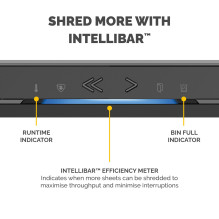 SHREDDER POWERSHRED LX221 / BLACK 5050401 FELLOWES