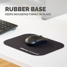 MOUSE PAD MICROBAN / BLACK 5933907 FELLOWES