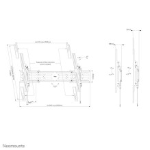 TV SET ACC WALL MOUNT / WL35S-950BL19 NEOMOUNTS