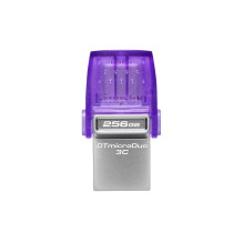 MEMORY DRIVE FLASH USB3.2 / 256GB DTDUO3CG3 / 256GB KINGSTON