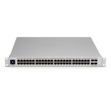 Switch, UBIQUITI, USW-PRO-48-POE, Type L3, Rack, 48x10Base-T / 100Base-TX / 1000Base-T, 4xSFP, PoE+ ports 48, 600 Watts,