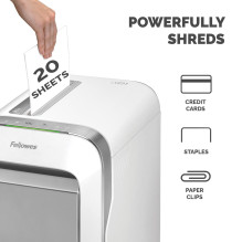 SHREDDER POWERSHRED LX221 / WHITE 5050501 FELLOWES