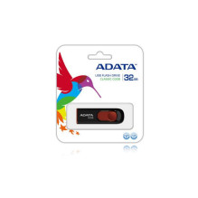 MEMORY DRIVE FLASH USB2 32GB / BLACK / RED AC008-32G-RKD A-DATA MEMORY DRIVE FLASH USB2 32GB / BLACK / RED AC008-32G-RKD A-DATA