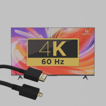 KABELAS HDMI-MICRO HDMI 1.8M / V.2.0 BLK CC-HDMID-6 GEMBIRD KABELAS HDMI-MICRO HDMI 1.8M / V.2.0 BLK CC-HDMID-6 GEMBIRD