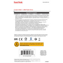 MEMORY DRIVE FLASH USB2 128GB / SDCZ60-128G-B35 SANDISK