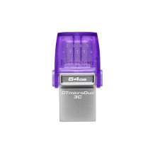 MEMORY DRIVE FLASH USB3.2 / 64GB DTDUO3CG3 / 64GB KINGSTON