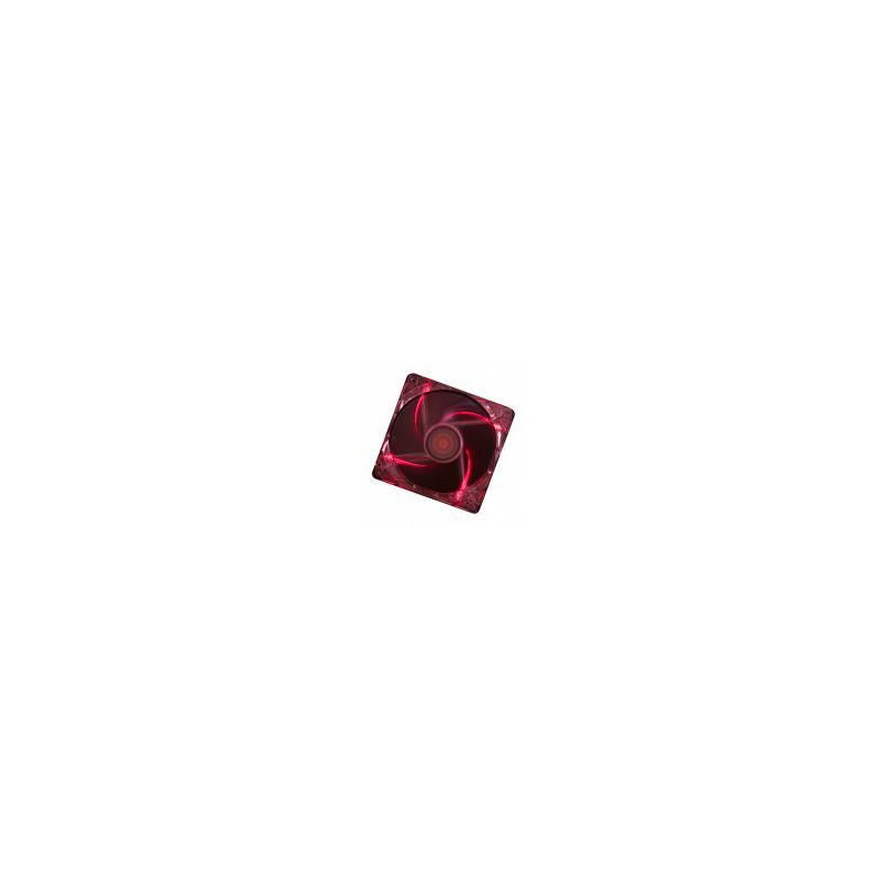 CASE FAN 120MM TRANSP 3PIN+4P / RED 12V XF046 XILENCE