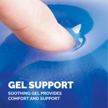 MOUSE PAD CRYSTAL GEL / BLUE 9114120 FELLOWES