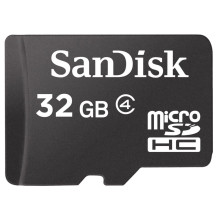 MEMORY MICRO SDHC 32GB CLASS4 / SDSDQM-032G-B35 SANDISK