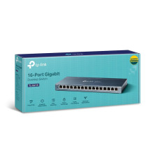 Switch, TP-LINK, Desktop / pedestal, 16x10Base-T / 100Base-TX / 1000Base-T, TL-SG116