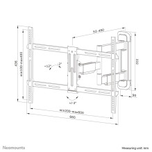 TV SET ACC WALL MOUNT / WL40-550BL16 NEOMOUNTS TV SET ACC WALL MOUNT / WL40-550BL16 NEOMOUNTS