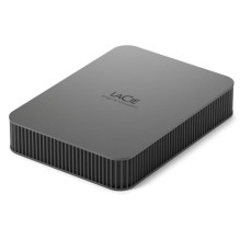 Išorinis HDD, LACIE, saugus mobilusis diskas, STLR4000400, 4TB, USB-C, USB 3.2, pilka spalvų erdvė, STLR4000400