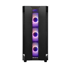 Case, CHIEFTEC, HUNTER, MidiTower, Not included, ATX, MiniITX, Colour Black, GS-01B-OP