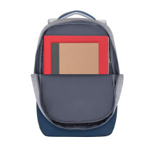 NB KURIŠNĖ APSAUGINĖ 17,3 colio / 7567 GREY / DARK BLUE RIVACASE