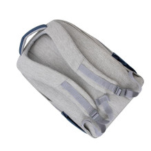 NB BACKPACK ANTI-THEFT 17.3" / 7567 GREY / DARK BLUE RIVACASE