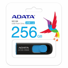 MEMORY DRIVE FLASH USB3 256GB / BLK / BLUE AUV128-256G-RBE ADATA