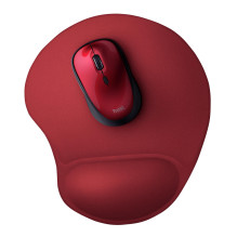 MOUSE PAD BIGFOOT GEL / RED 20429 TRUST