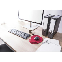 MOUSE PAD BIGFOOT GEL / RED 20429 TRUST MOUSE PAD BIGFOOT GEL / RED 20429 TRUST