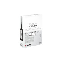 Išorinis SSD, KINGSTON, XS2000, 4TB, USB 3.2, Rašymo greitis 2000 MB/s, Skaitymo greitis 2000 MB/s, SXS2000 / 4000G