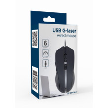 MOUSE USB LASER / MUS-GU-02 GEMBIRD MOUSE USB LASER / MUS-GU-02 GEMBIRD