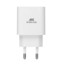 MOBILIŲJŲ Įkroviklio sienelė / BALTAS PS4101 W00 RIVACASE