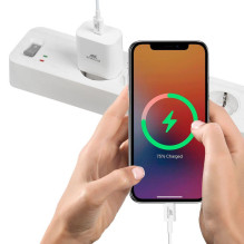 MOBILE CHARGER WALL / WHITE PS4101 W00 RIVACASE