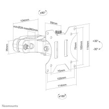 TV SET ACC POLE MOUNT 17-32" / FL40-430BL11 NEOMOUNTS TV SET ACC POLE MOUNT 17-32" / FL40-430BL11 NEOMOUNTS