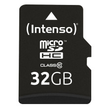 MEMORY MICRO SDHC 32GB C10 / W / ADAPTER 3413480 INTENSO