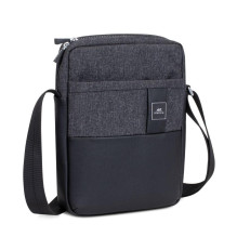 PLASTETĖS DĖKLAS CROSSBODY 11' / 8811 BLACK MELANGE RIVACASE