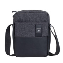 PLASTETĖS DĖKLAS CROSSBODY 11' / 8811 BLACK MELANGE RIVACASE