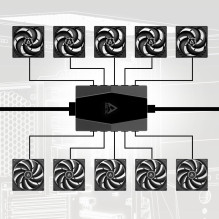 CASE FAN HUB / ACFAN00175A ARCTIC