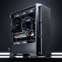 Dėklas, CHIEFTEC, APEX AIR, MidiTower, neįeina, ATX, MicroATX, MiniITX, juoda spalva, GA-01B-M-OP