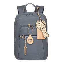 NB BACKPACK ALPENDORF ECO 14" / 7523 GREY RIVACASE