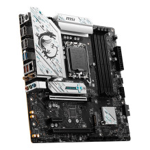 Mainboard, MSI, Intel B760 Express, LGA1700, Micro-ATX, Memory DDR5, Memory slots 4, 1xPCI-Express 3.0 1x, 1xPCI-Express