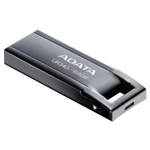 MEMORY DRIVE FLASH USB3.2 64GB / BLACK AROY-UR340-64GBK ADATA MEMORY DRIVE FLASH USB3.2 64GB / BLACK AROY-UR340-64GBK ADATA