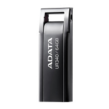 MEMORY DRIVE FLASH USB3.2 64GB / BLACK AROY-UR340-64GBK ADATA MEMORY DRIVE FLASH USB3.2 64GB / BLACK AROY-UR340-64GBK ADATA