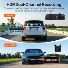 DASHCAM REARVIEW / S500 70MAI DASHCAM REARVIEW / S500 70MAI