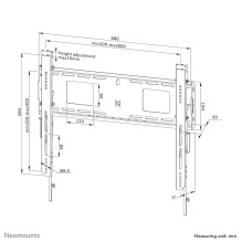TV SET ACC WALL MOUNT / WL30-750BL16 NEOMOUNTS