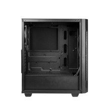 Case, CHIEFTEC, ELOX, MidiTower, Not included, ATX, MicroATX, MiniITX, Colour Black, AS-01B-OP