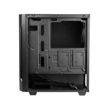 Case, CHIEFTEC, ELOX, MidiTower, Not included, ATX, MicroATX, MiniITX, Colour Black, AS-01B-OP